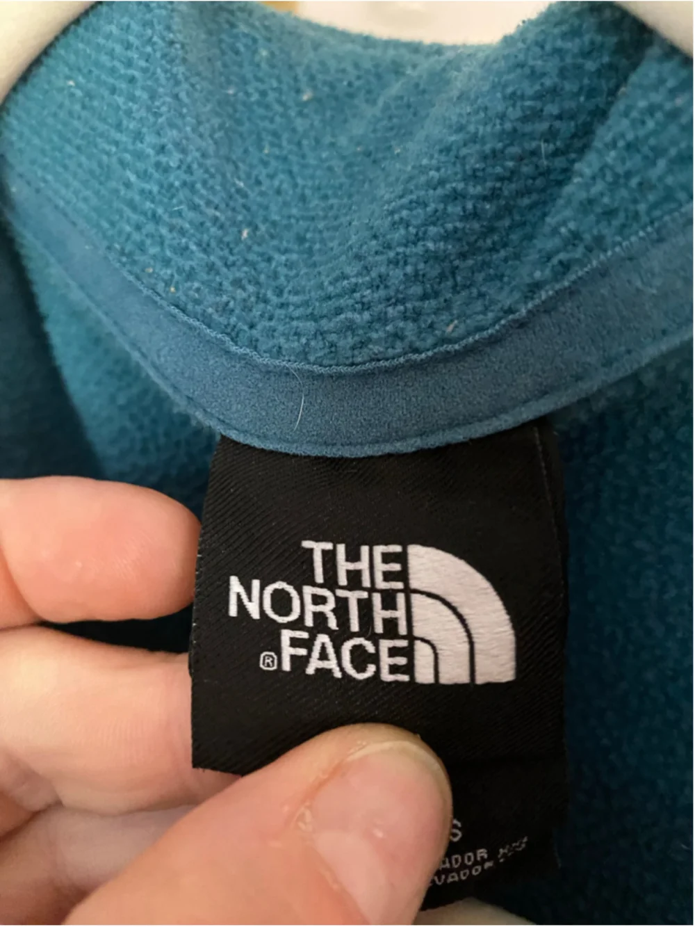 The North Face Fleece Pullover XXL Teal Quarter Zip Outdoor Gorpcore Hiking Ski